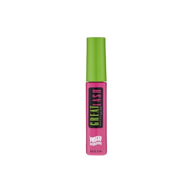 Maybelline Great Lash Volumizing Waterproof Mascara - Very Black