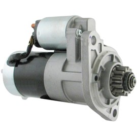 New Premium 12V Starter fits Mahindra Series 1815 1816HST 3015HST Cub Cadet Compact Tractor 7530 7532 04 05 06 07 Cat Mini Excavator 303CR 304CR 2004-2015 31B66-00100 016839 243-17114 M1T68281 19975N