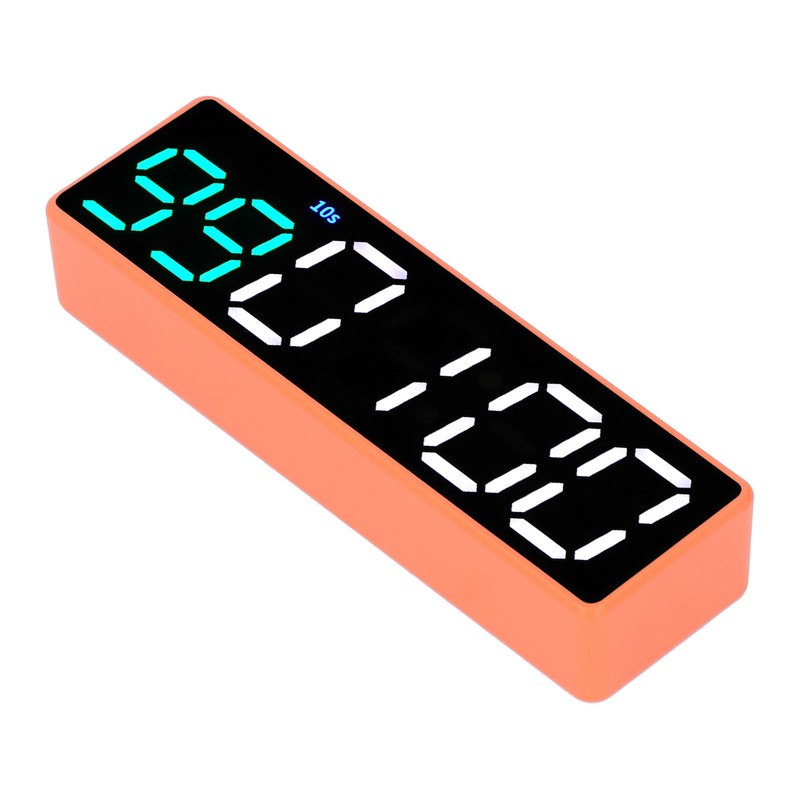Fitness Timer Clock Large LED Digital Anti Vertigo Display Workout