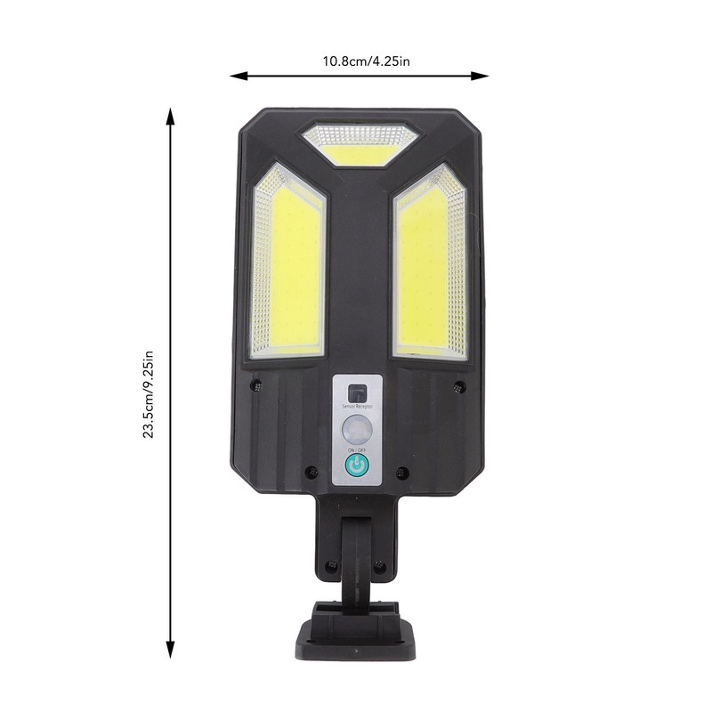 Solar Wall Light IP65 Waterproof 3000LM 2400MAH Battery Motion Sensor