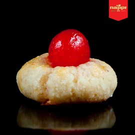 Nappi 1991, Maraschino Cherries without Stems, Red Cherry, 14 oz (390 g),Product of Italy