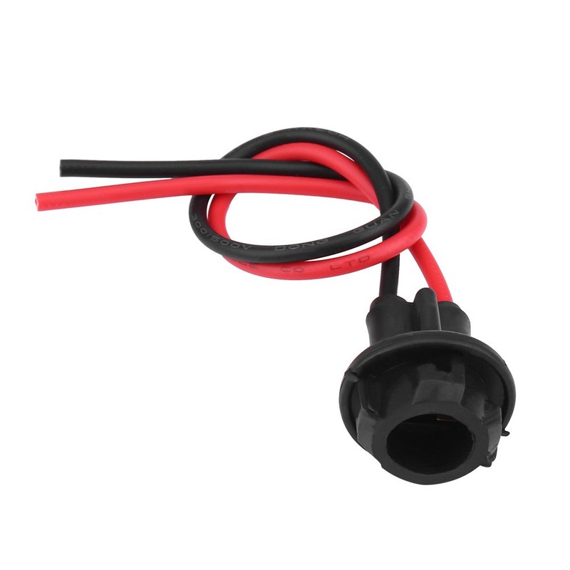 2pcs W-5-W 168 194 Car Plug-in Light Bulb Extension Socket