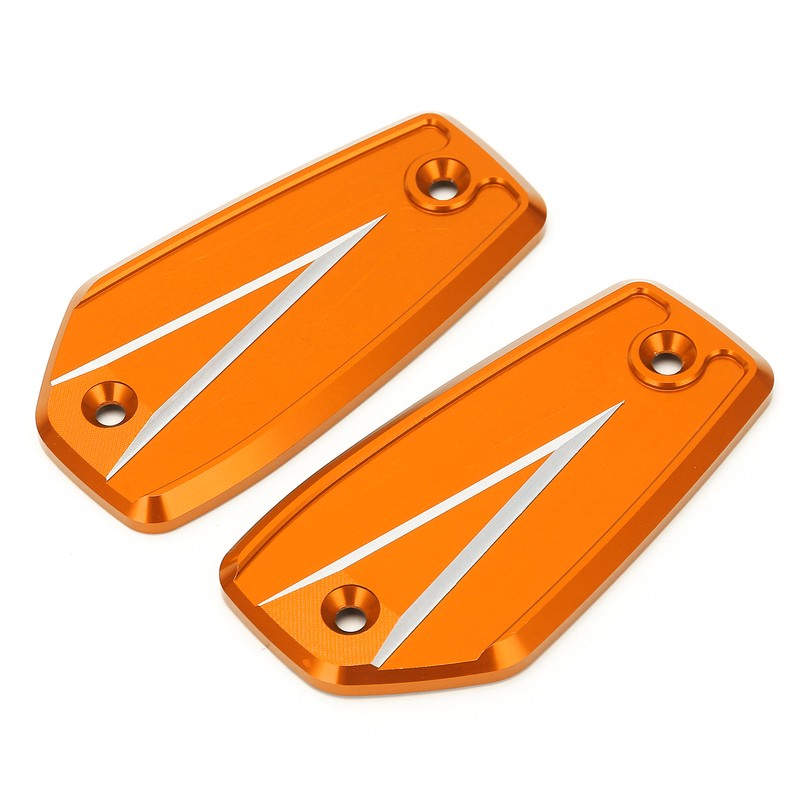 2pcs Front Brake Reservoir Cylinder Cover Cap Replacement for Suzuki