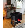 SYANDLVY Gothic Cat Tree with Coffin Bed for Indoor Cats,