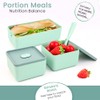 Bugucat Bento Lunch Box 1400ML, Stackable Lunch Box Bento Boxes,2