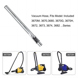 Ymimi Replacement hose Compatible with Eureka 3670M Canister Vacuum Cleaner, Fits Models 3670M,3670,3680,3670G,3670H,3672,3673,3674,3682