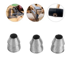 20pcs Safety Round Handle Wedges Steel Hammer Handle Splitting Wedge Set Hammer Handle Wedge Kit for Axe Claw Hammer Sledge(Diameter 8mm / 0.31in)