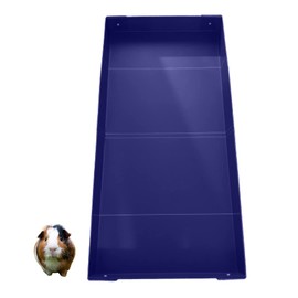 Corrugated Plastic Cage Liner Base for Grid Cage - for use with 13.8" Grids ONLY! NOT Measured by Feet - Coroplast Used for C&C Cages for Guinea Pigs, Hedgehogs, and Rabbits (2x4, Deep Purple/Blue)