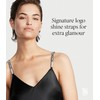 Victoria's Secret Shine Strap Slip Dress, Black (S)