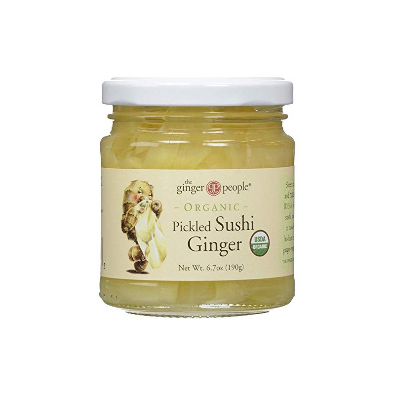 Ginger People, Pickled Sushi Ginger, 6.7 oz (3 Pack)