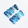 Blue Sea Press on Nails Fish Ocean Series False Nails