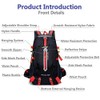 Kerxinma Hiking Backpack Waterproof Lightweight Nylon Travel Hiking Camping Daypack