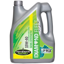 Hot Shot's Secret Green Diamond Semi-Synthetic Oil 15w40 CK4 1 Gallon