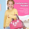 BABY born Borsa per pannolini rosa/grigia per bambole – Include