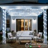 YEGUO Battery Operated String Lights, 2 Pack Each 33ft 100