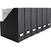BLU MONACO Magazine Storage Containers 6 Piece Magazine File Holders