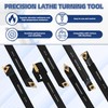 Eydutoi 21-Pcs Indexable Lathe Tool Set with 7PCS 3/8" 10mm