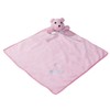 Zanies Snuggle Bear Blanket Dog Toys, Pink