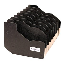 BenchMaster Pistol Rack, Handgun Safe Storage, Holds 8 Pistols, Secure Gun Holder Organizer, Kydex and High-Density Foam, No Metal, Lightweight, Sturdy, No Flex, Made in USA