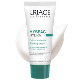 Uriage Hyséac Hydra Crema Calmante - Hidratación 24H y Reducción de Tirantez - Textura Ligera y de Rápida Absorción - Acabado Mate Instantáneo - Ideal para Pieles Secas por Tratamientos - No Comedogénico - 40ml