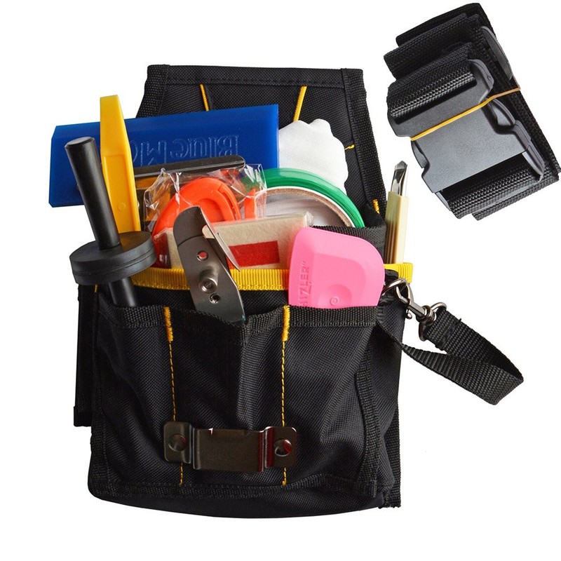 EHDIS Wrapping Tool Pouch with Belt Waist Waterproof Oxford Small