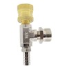 Faucet Backflow Device - Bleeder T, Garden Hose Threads -