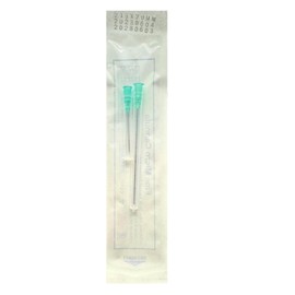 10x Packs Micro Blunt Single-Use with Pilot Disposable Ultra-fine Stainless Steel Dispensing Accessories for Face and Body Lifting, Firming, Lab Supplies, Individually Sealed (21g 70mm)