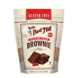 Bob’s Red Mill Gluten Free Brownie Mix, 21 Oz Bag (Pack of 1) - Kosher