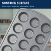 Country Living Nonstick Muffin Pan, Heavy Duty Carbon Steel with