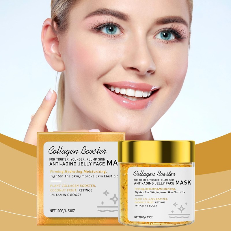 Jelly Gel Facial Mask (Orange)