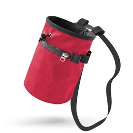 Chalk Bag, 1 Piece Climbing Chalk Bag, Rock Climbing Chalk Bag, Magnesia Bag with Drawstring and Adjustable Belt for Sports Climbing, Gymnastics, Weightlifting