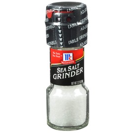 McCormick Sea Salt Grinder, 2.12 oz (Pack of 6)