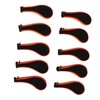 10 Pcs Golf Iron Head Cover Set with Zipper Golf