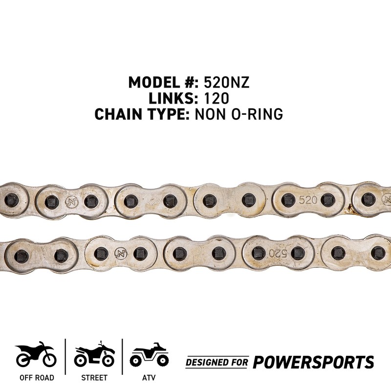 NICHE Drive Sprocket Chain Combo for Honda CBR300R CB300F CBR300RA