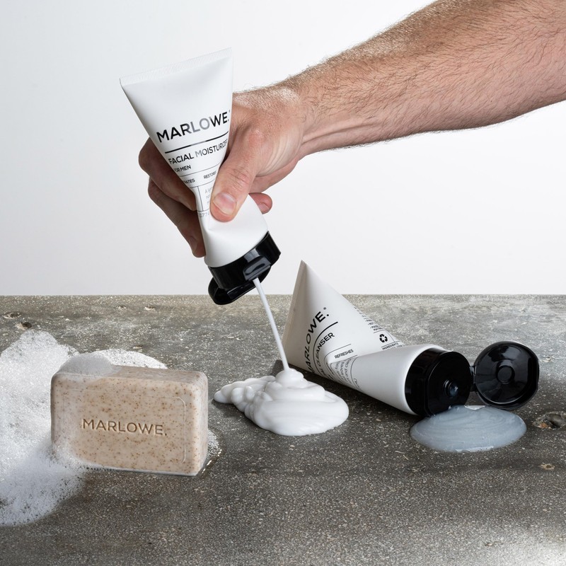 MARLOWE. MARLOWE. Men's Face Wash & Scrub Bundle C Daily