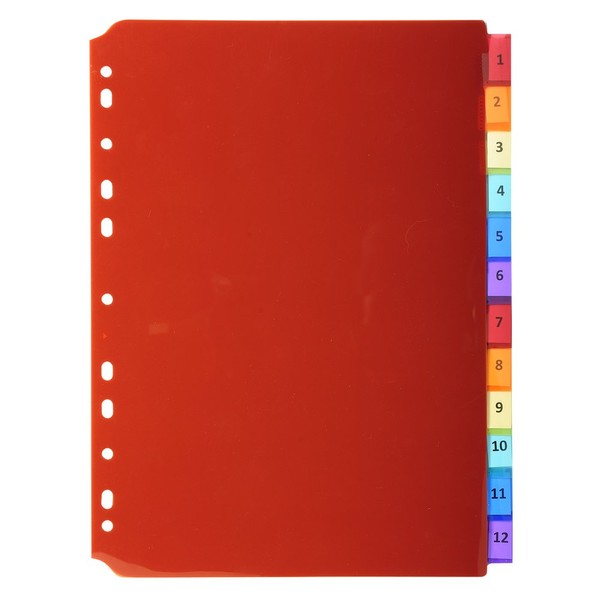 Exacompta - Ref 3912E - PP Document Dividers - Suitable