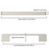 Asidrama 10 Pack 5 Inch(128mm) Brushed Satin Nickel Kitchen Cabinet