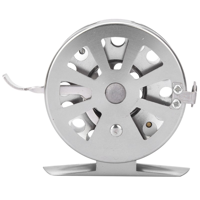 Outdoor Metal Ice Fishing Rod Front Wheel Right Hand Reel