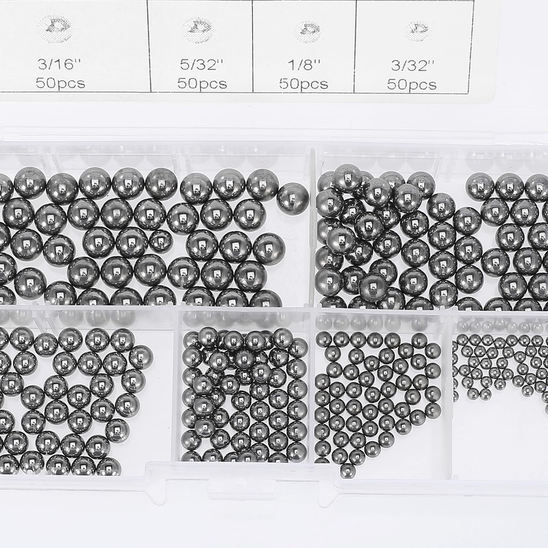X AUTOHAUX Bicycle Bearing Balls Bicycle Ball Bearing Assortment Kit