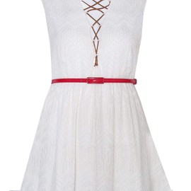 Selighting Women's Leather Belt Slim Women's Belt PU Leather for Dresses, red, Einheitsgröße