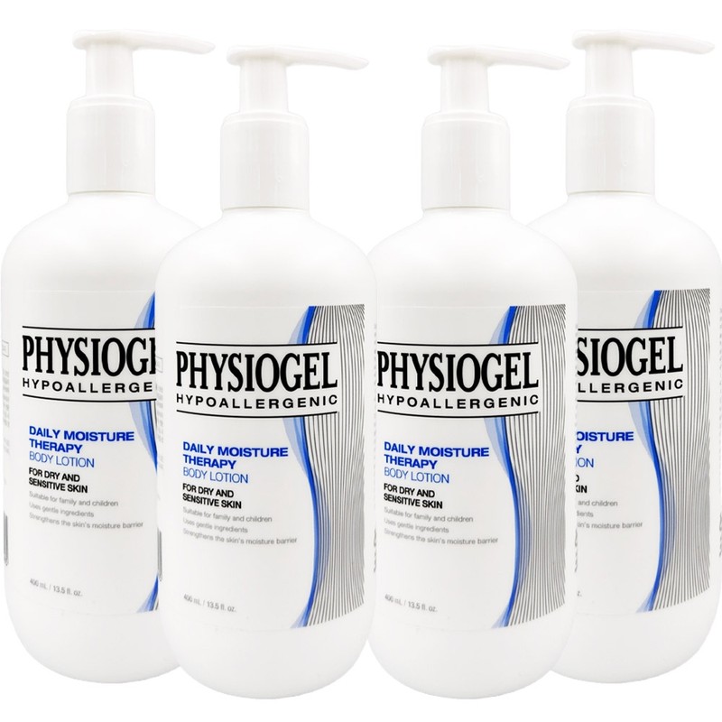 Physiogel Daily Moisture Therapy Body Lotion 400ml x 4 Non-sticky