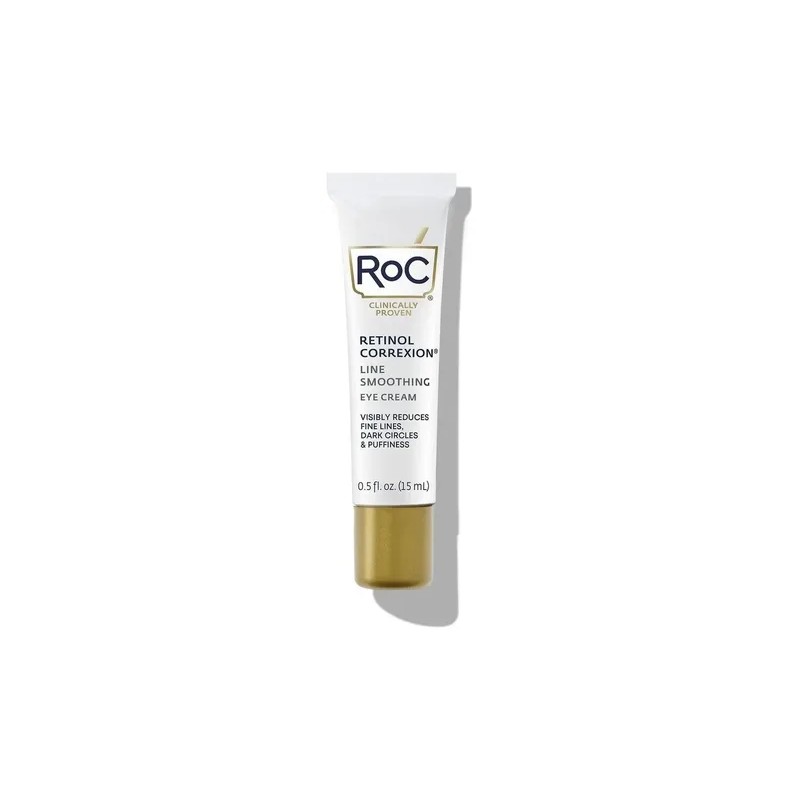 Crema Ojos RoC Retinol Correxion Antiarrugas Día/Noche 15mL Hipoalergénica