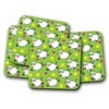 4 Set - Counting Sheep Coaster - Cute Lambs Farm
