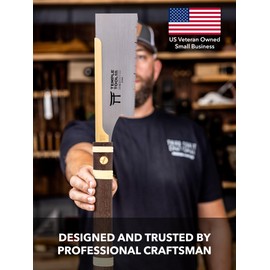 Japanese Pull Saw - Dozuki 6 for Ripcut and Crosscut - Hand Saw for Dovetails, Tenons, Fine Joinery - Dovetail saw - Temple Tool Co.