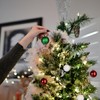 Christmas Tree Bauble Set of 2 - 40 x 4