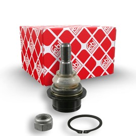 febi bilstein 21999 Ball Joint with Locking Nut and Retaining Ring, Pack of 1