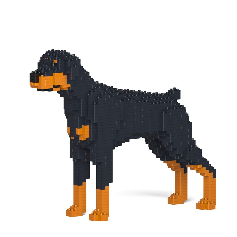 JEKCA Doberman Pinscher 01S-M01 | Dog Plastic Building Blocks |