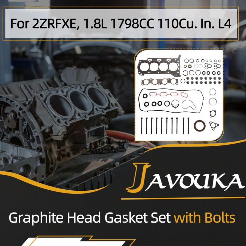 Engine MLS Head Gasket Set with Bolts Kit, for Toyota