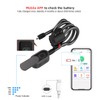 Fingerprint Bike Cable Lock, eLinkSmart 59'' Waterproof Heavy Duty Electric