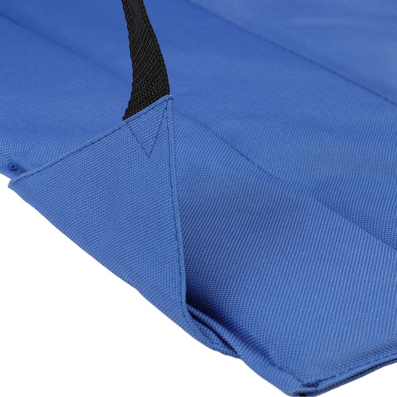 Foldable Seat Cushion Backrest Beach Chair Mat Single Person Portable